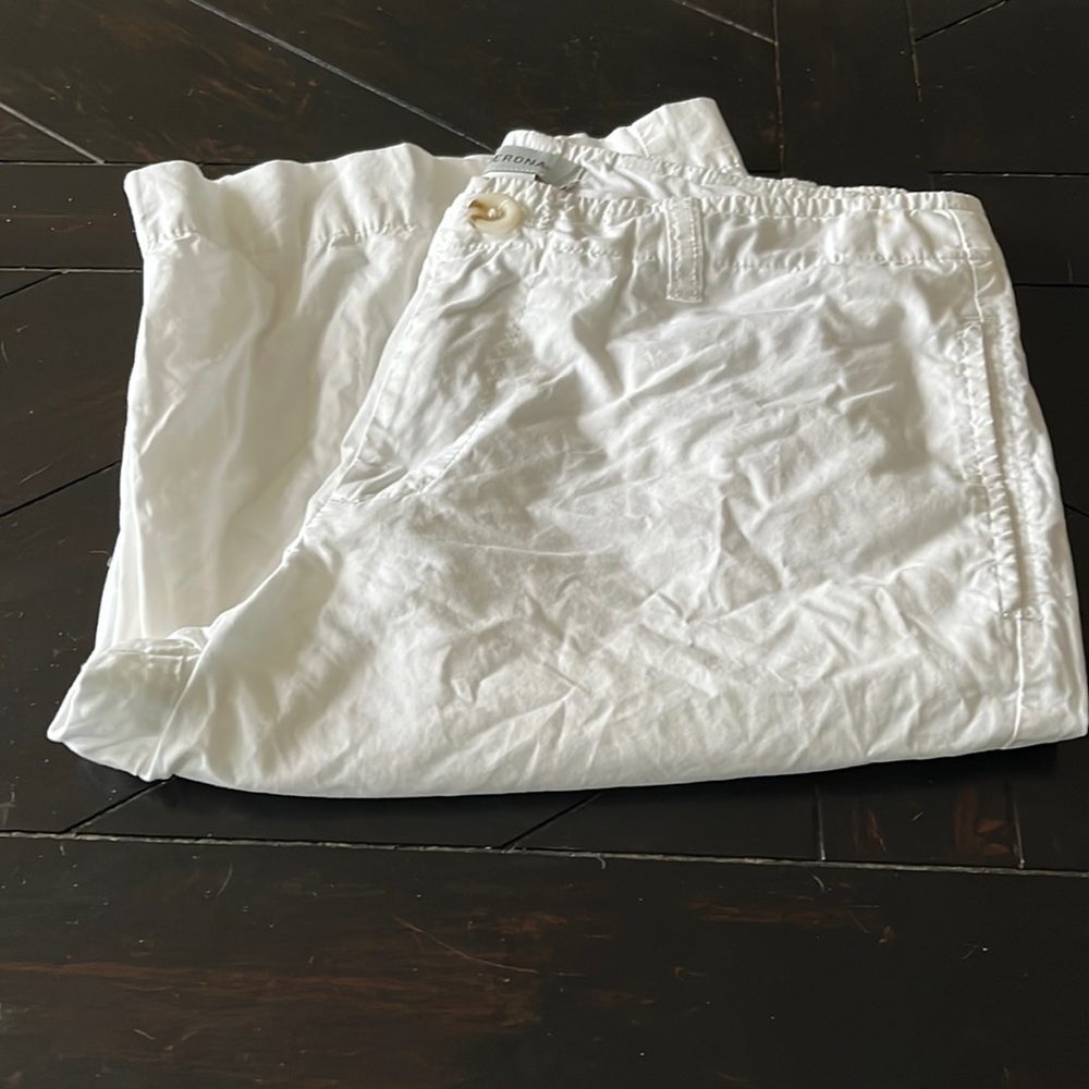 White Merona cotton Bermuda shorts!